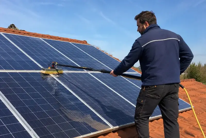Nettoyage et entretien de panneaux solaires à Pont-Saint-Esprit